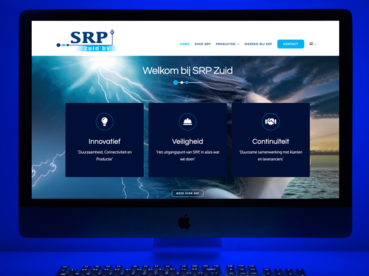 Website srpzuid.nl